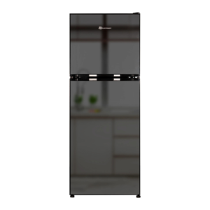 Nevera de Vidrio Negro Templado Sin Escarcha 248 Litros SJ Electronics