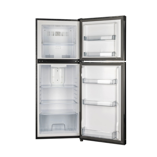 Nevera de Vidrio Negro Templado Sin Escarcha 248 Litros SJ Electronics