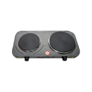 Cocina de Mesa Eléctrica Gris 2 Hornillas 2500W Jaguar