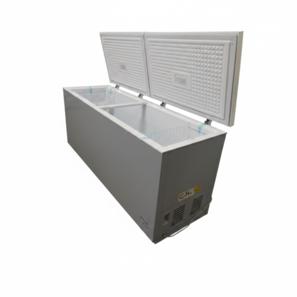 Congelador Horizontal Gris de 2 Tapas 719 Litros Milexus