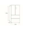 Nevera de 4 Puertas 510 Litros Black 510 Vetrux