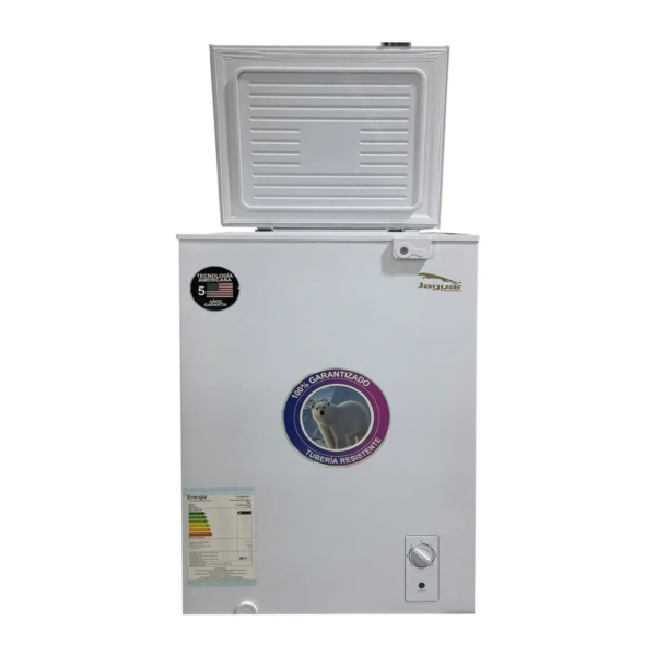 Congelador Horizontal Blanco de 100 Litros Jaguar
