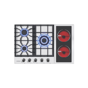 Tope de Cocina Mixto 76 cm Flexi 76 Acero 220V Vetrux