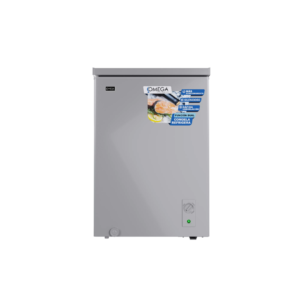 Congelador Horizontal Dual de 143L Gris Omega