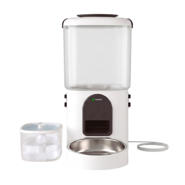 Comedero Inteligente para Mascotas con WiFi 2 en 1 PetFlowDuo Gtronic