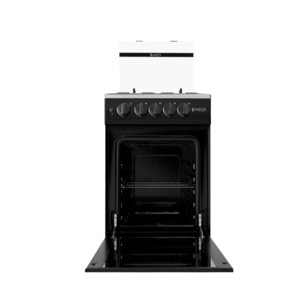 Cocina a Gas de 20" Negro Omega