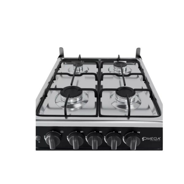 Cocina a Gas de 20" Negro Omega