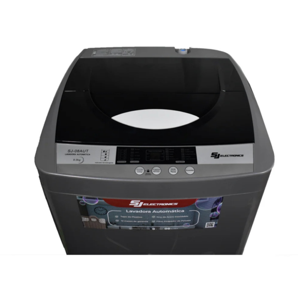 Lavadora Automática de 8Kg SJ Electronics