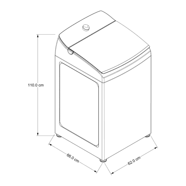 Lavadora Xpert Eco de Carga Superior con Impeller 20Kg Whirlpool