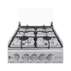 Cocina a Gas de 20" Blanco Omega