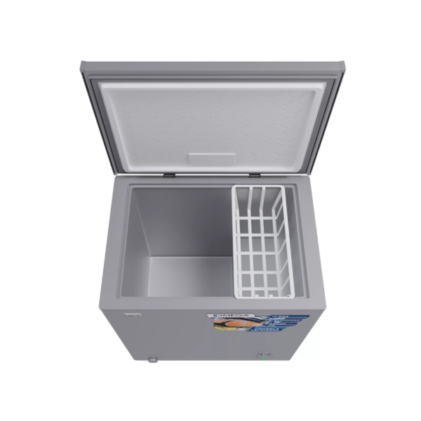 Congelador Horizontal de 198L Gris Omega