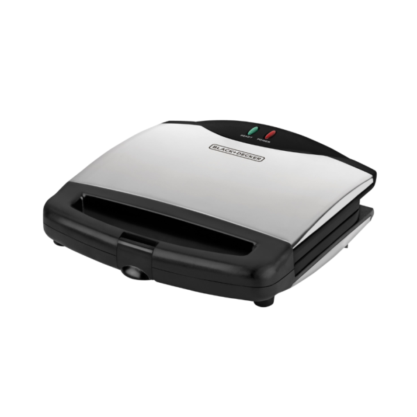 Sandwichera Xpress de 2 Panes Negra Black & Decker
