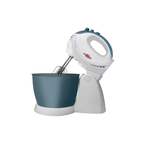 Batidora Pedestal con Bowl Plástico de 5 Velocidades Blanca Salcar