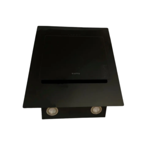 Campana de Pared de 90cm Quadra Negra Viotto