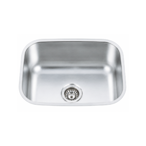 Fregador Bajo Tope de una Cubeta 59x45x20cm Frinox