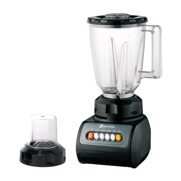 Licuadora Vaso de Plástico con Mini Picador 5 Velocidades Sujoya