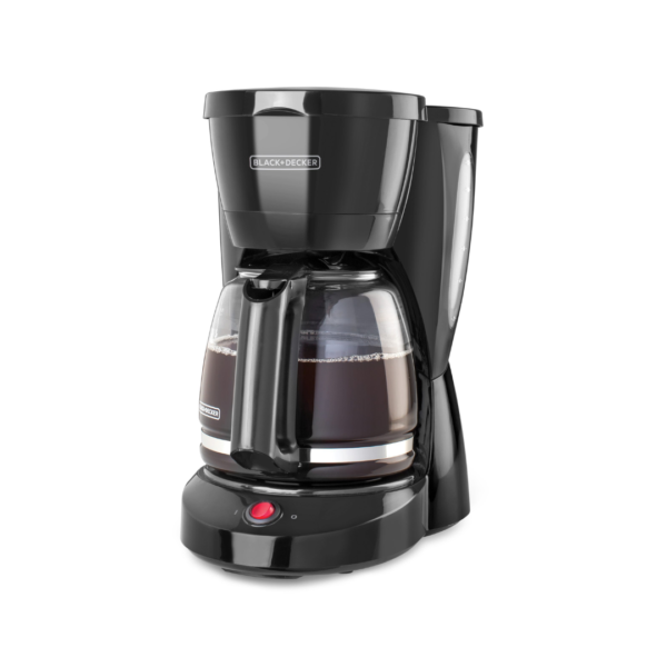Cafetera de 12 Tazas Negra Black & Decker