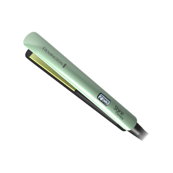 Plancha Alisadora Shine Therapy de Cerámica con Aguacate y Macadamia Remington