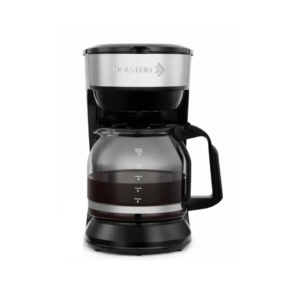 Cafetera de 12 Tazas Plateado/Negro Holstein