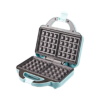Wafflera Doble Antiadherente Azul Brentwood