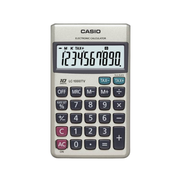 Calculadora de Bolsillo de 10 Dígitos Casio