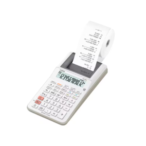 Calculadora con Impresora de 12 Dígitos Blanca Casio