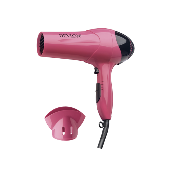 Secador de Cabello Iónico Ultraligero Rosado Revlon