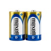 Pilas Alcalinas Tipo D (Paquete x2) Maxell
