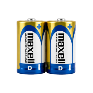 Pilas Alcalinas Tipo D (Paquete x2) Maxell