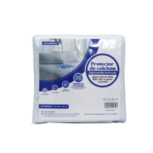 Protector de Colchón Impermeable Acolchado 140x190 Matrimonial Ducarsil