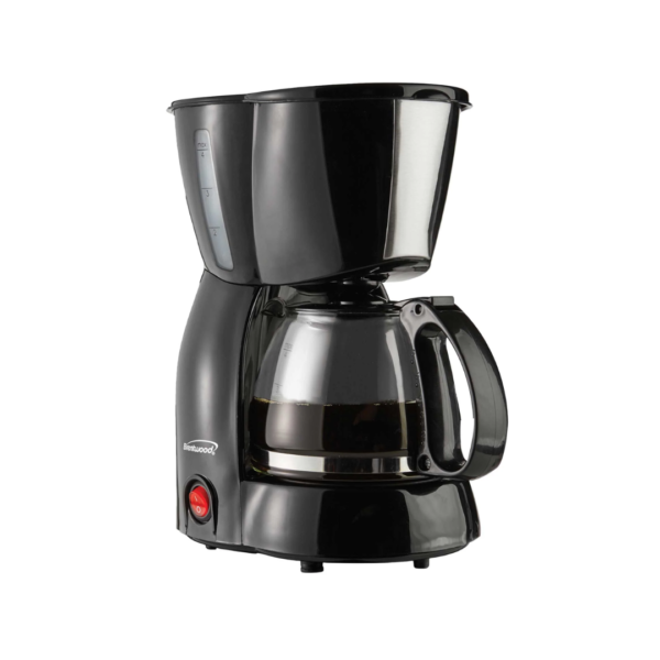 Cafetera de 4 Tazas Negra Brentwood