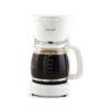 Cafetera Eléctrica de 12 Tazas Blanca Continental