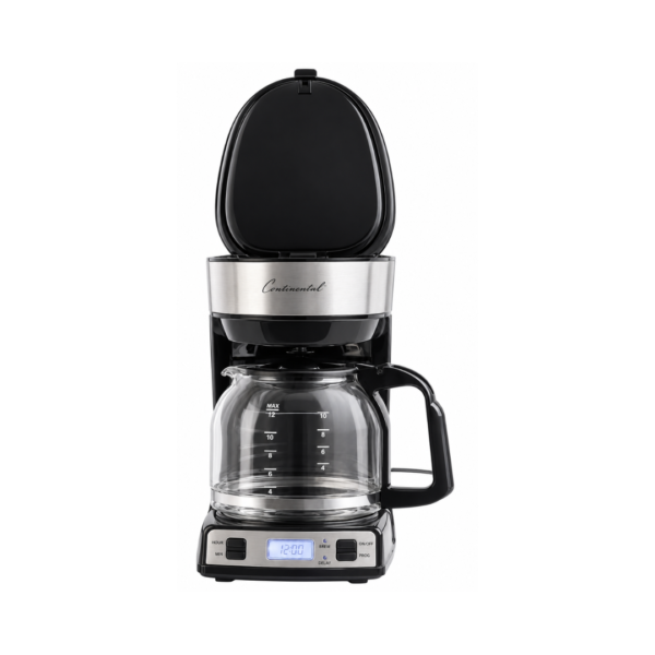 Cafetera Digital de 12 Tazas Continental