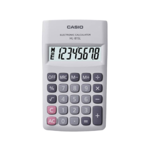 Calculadora de Mesa Portátil 8 Dígitos Blanca Casio