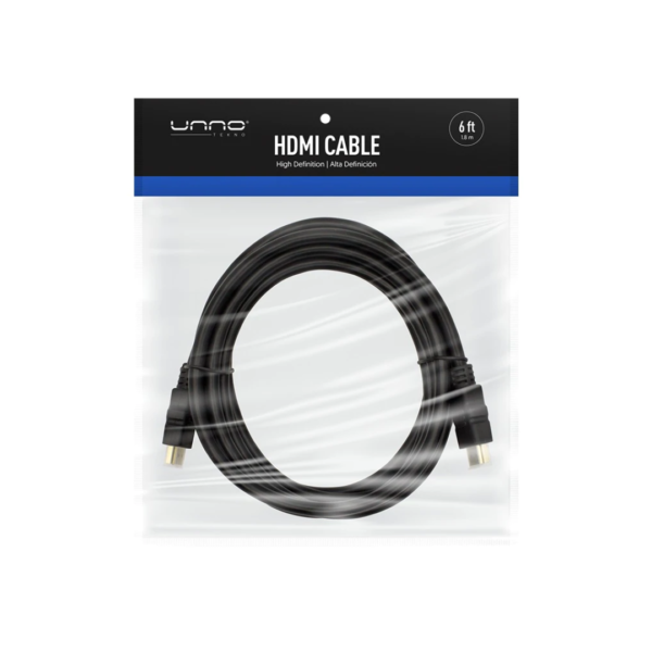Cable HDMI de 1.8m (6ft) Unno
