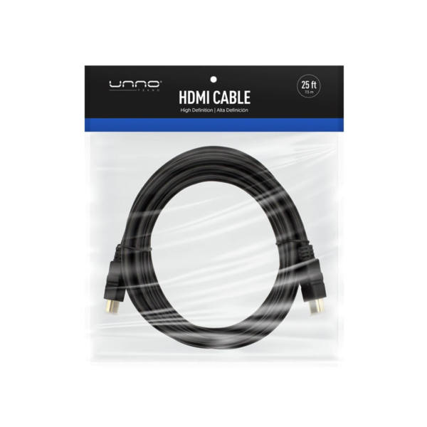 Cable HDMI de 7.5m (25ft) Unno