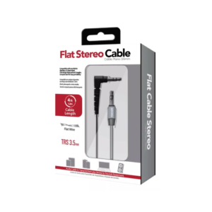 Cable de Audio Plano Estéreo 3.5mm de 1.2 Metros Maxell