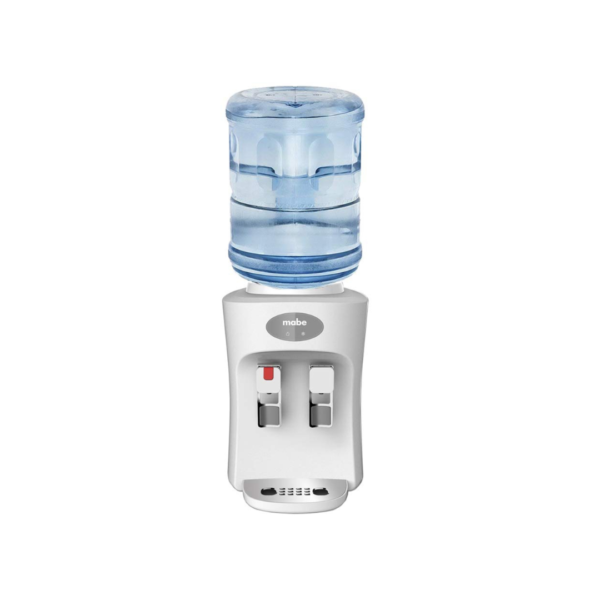 Dispensador de Agua Botellón de Mesa 2 Llaves Blanco Mabe