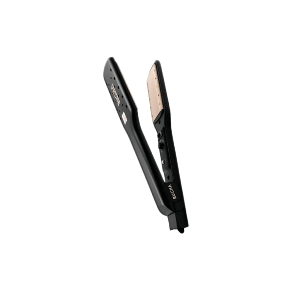 Plancha de Cabello de Titanium Tourmaline Wet & Dry 1.6" de 450°F/230°C Rucha