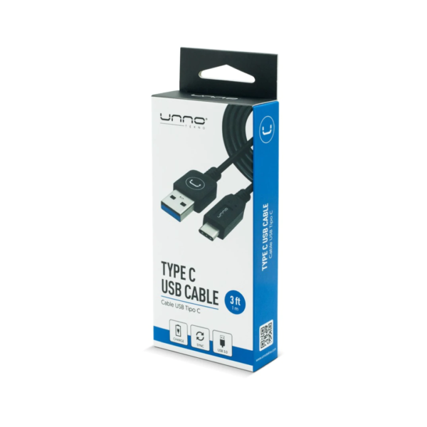 Cable USB Tipo C de 1.5m (5ft) Unno