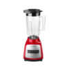 Licuadora con Jarra de Plástico Roja 1.5L Black & Decker