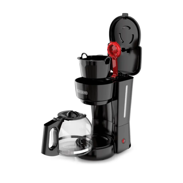 Cafetera de 12T con Tecnología Vortex Black & Decker