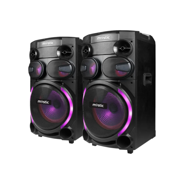Corneta Amplificada Portátil de 120W Mystic