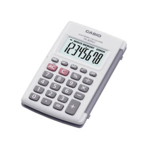 Calculadora de Bolsillo con Tapa Protectora de 8 Dígitos Blanca Casio