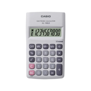 Calculadora de Bolsillo de 10 Dígitos Blanca Casio