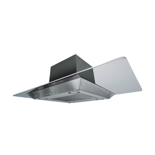 Campana Isla de 90cm Eleusis Vidrio Plano Viotto