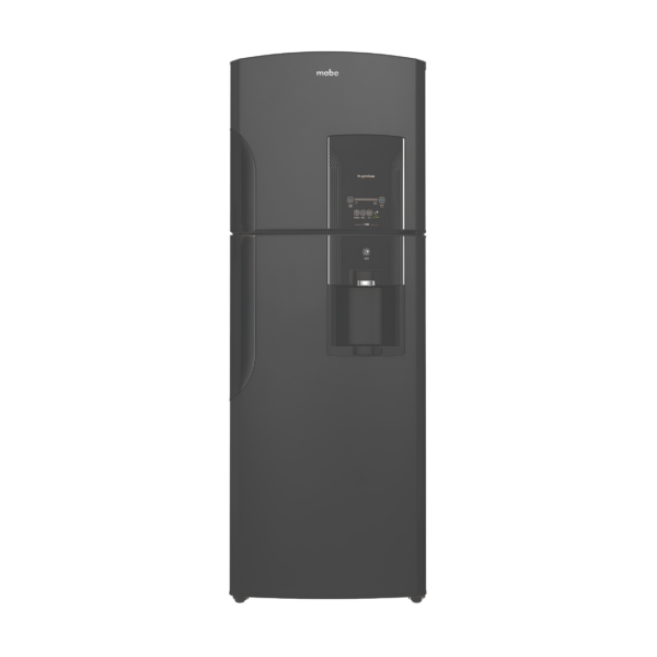 Nevera de 400L 2 Puertas Línea Diseño Negra Mabe