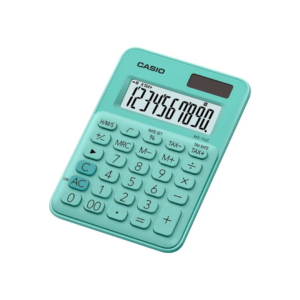 Calculadora de Mesa de 10 Dígitos Turquesa Casio