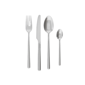 Juego de Cubiertos 24 Piezas Gourmet de Acero Inoxidable Magefesa