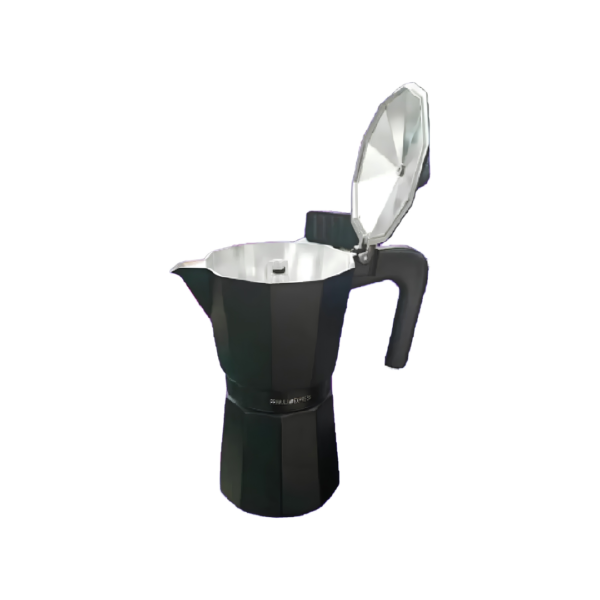 Cafetera Greca Negra de 6 Tazas Primula